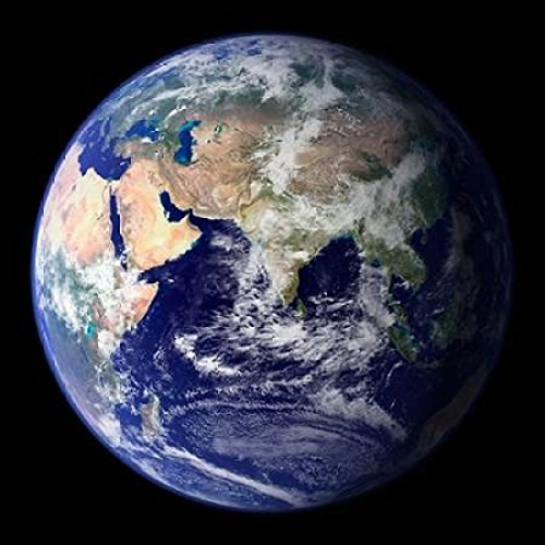 Amazon.com: Posterazzi Earth View from Space (Asia) Poster Print