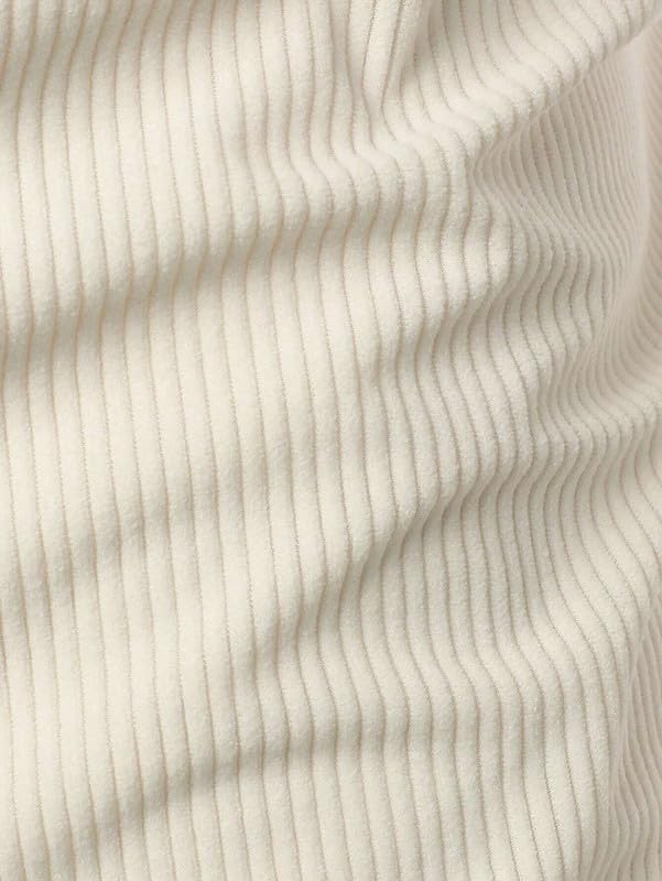 Image of MiraMichi Men's Full Sleeve Corduroy Striped Casual Jacket, Perfect for Everyday Stylish Outfits, Standard Length