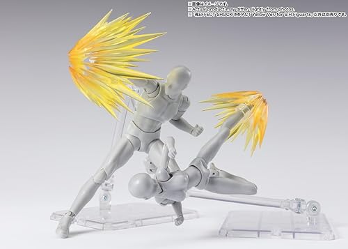 Vista 28 de TAMASHII NATIONS - Energy Aura Yellow ver. para S.H.Figuarts Tamashii Effect Energía Aura Amarillo Ver.
