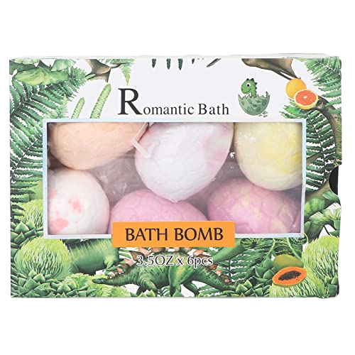Bola de Banho de Ovo de Dinossauro, Bola de Sais de Banho Relaxamento Corporal Suave Não Irritante p