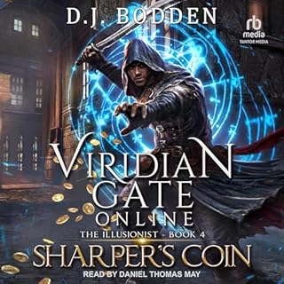 Viridian Gate Online: Sharper&rsquo;s Coin Audiolibro Por James A. Hunter, D.J. Bodden arte de portada