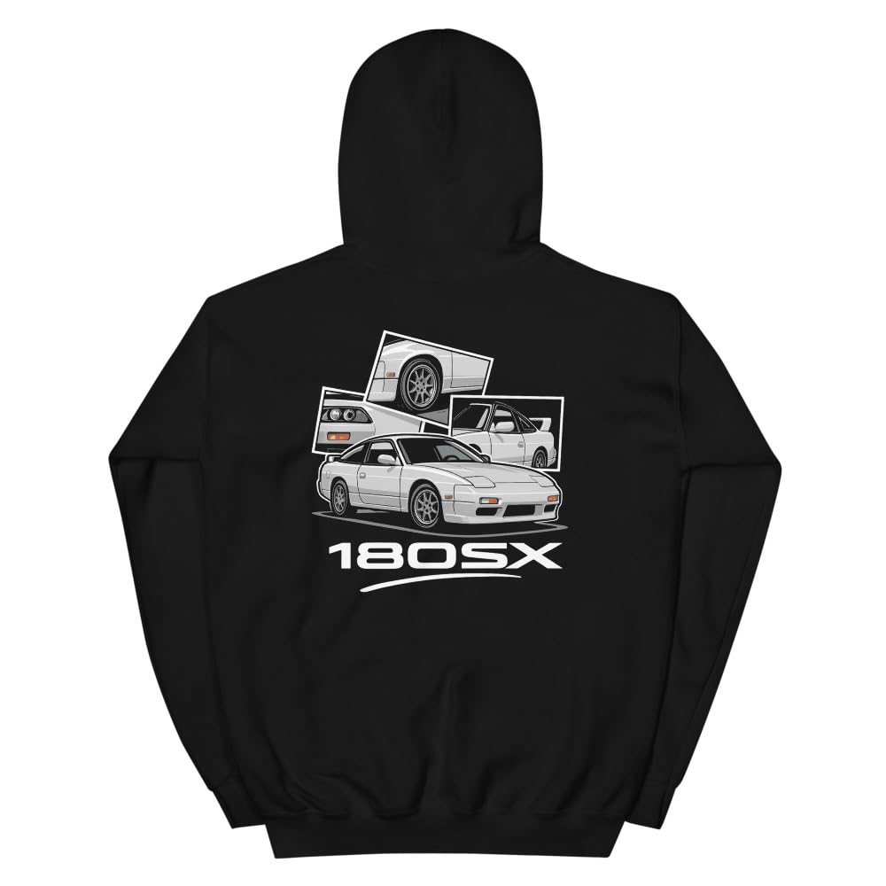 1989 180sx JDM Tuner Car Drift Racing Fans bluza z kapturem
