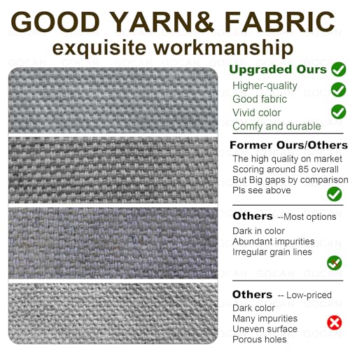 Image of Double Hammock 2 Person Extra Large 220x150cm Total Length 330cm Load 500lb Canvas Cotton Hammock for Patio Porch Garden Backyard Lounging Outdoor and Indoor with Removable Spreader bar