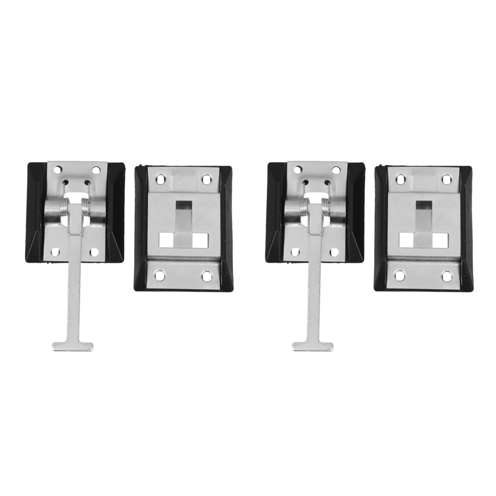 Homoyoyo 2pcs Door Catch Holder Metal Entry Door Holder for Trailer Heavy-duty Carbon Steel with Zinc Coating for Maximum Endurance and Weather Protection
