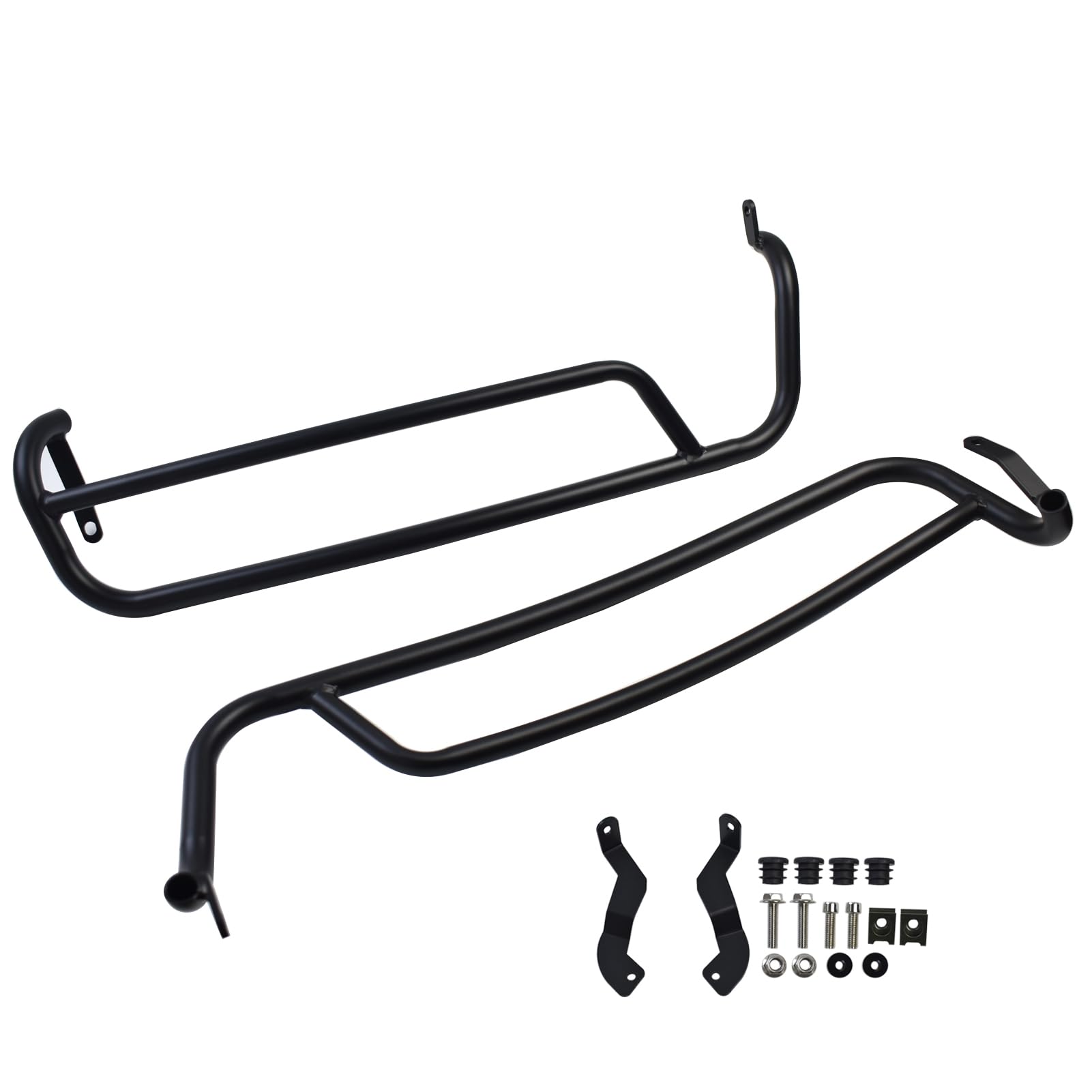 Motorrad-Motorschutz,Autobahn-Sturzbügel,Rahmenschutz,Absturzsicherung passend Replacement for GTS 125 GTS 300 GTV 300 Zubehör 2007–2023 GTS 125 GTS 300 GTV 300 (Schwarz)