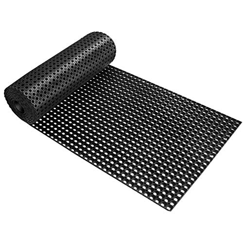 Preisvergleich Produktbild Ringgummimatte Octo Roll / Gummimatte für den Innen- und Außenbereich / Wabenstruktur / rutschfest / viele Größen / 100x300 cm