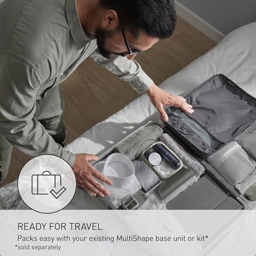 Panasonic MultiShape Facial Brush Head Attachment Kit, Includes 3 Brushes for Facial Exfoliation, Beard Cleansing, and Pore Cleansing, Add to MultiShape Grooming System - ER-CFB1-A - image 8