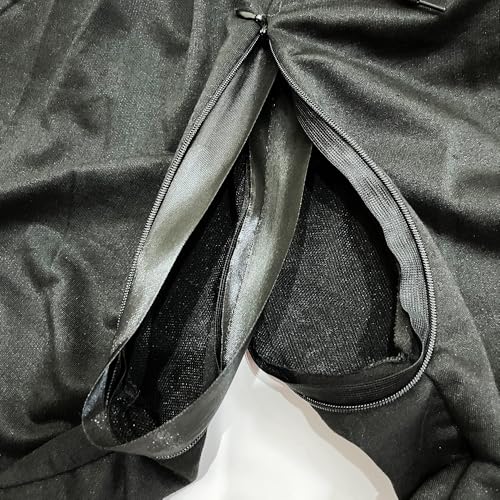 Men Invisible Zipper Open Crotch Cuffed Pants Sports Casual Plus Size Loose Trousers4