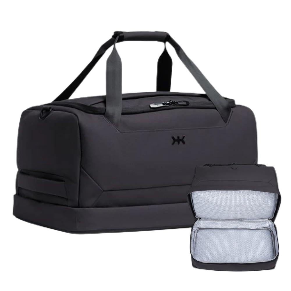 Knack Large Expandable Travel Duffel Bag, 50L-73L, 6-7 Day | Extra-large travel duffel expands from 50L to 73L and packs 6-7 days with a separate 23L compartment.