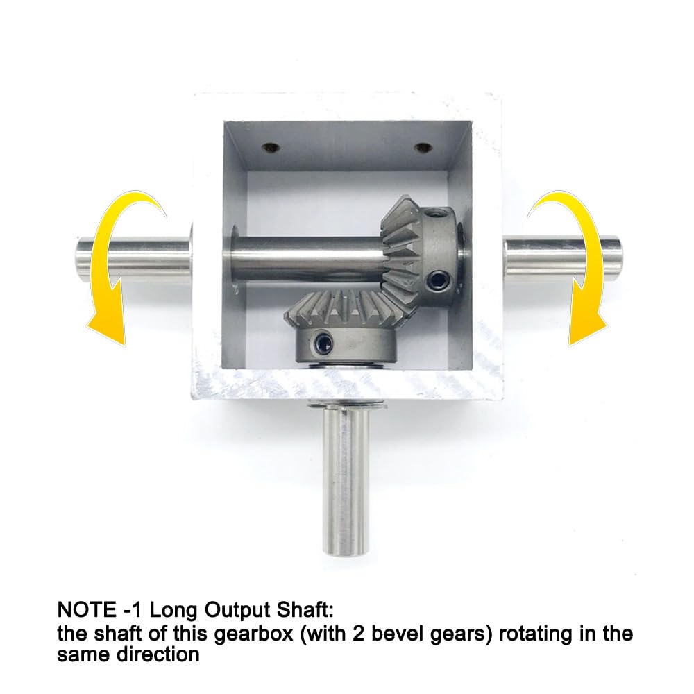 Right Angle Bevel Gearbox - DIY Mechanical Projects -7