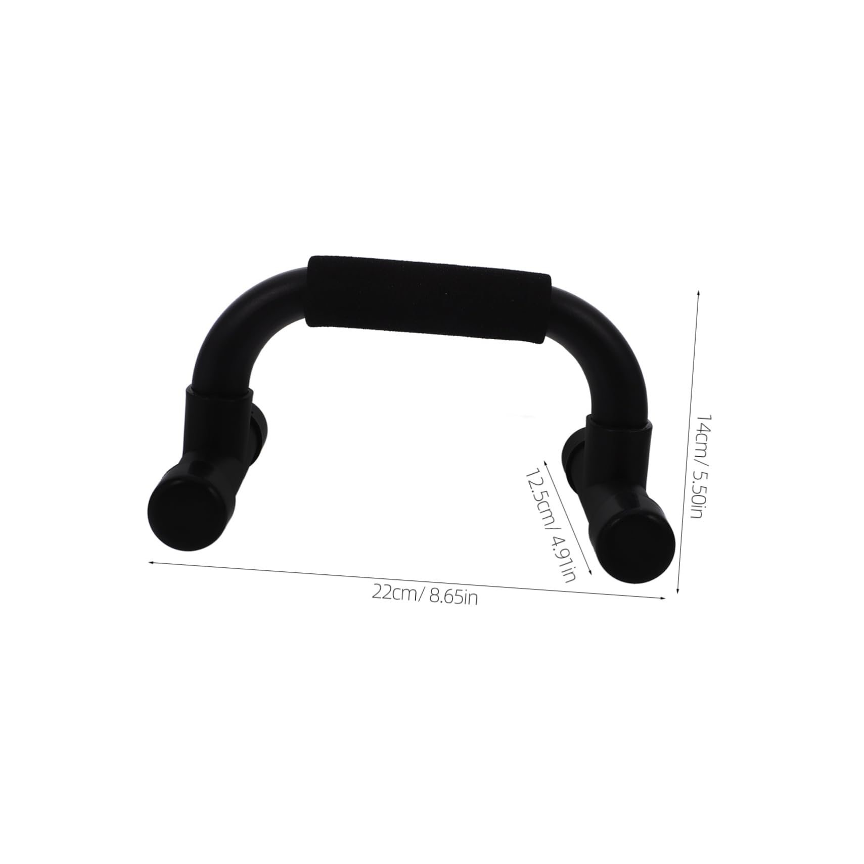 LIOOBO 1 Pair Pushup Stands Push up Board for Men Push up Handles Push up Bars Strength Training Fitness Equipment Skid-resistant Push up Bars for Floor Exercise Equipment Black