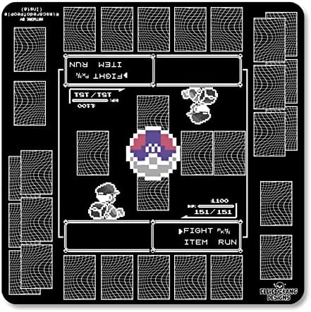 Playmat Designed for The Pokemon Trading Card Game (TCG) - Large ...