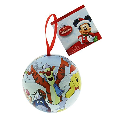 Mickey e Minnie Mouse palline di Natale rotonda