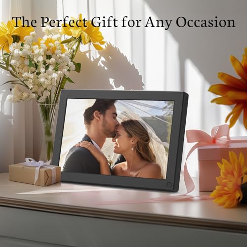 Bsimb 10.1 Inch Digital Picture Frame, Wifi Digital Photo Frame Smart Photo Frame Electronic With 32Gb Memory 1280X800 Hd, Touchscreen, Motion Sensor thumb #2
