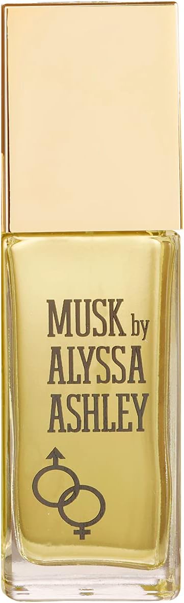 Alyssa Ashley Musk - Perfume para hombres y mujeres con cítricos y bergamota siciliana - Larga duración - Fragancias para mujer - Spray EDT de 1,7 oz