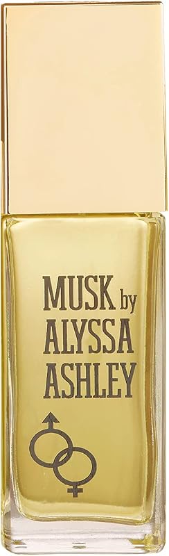 Alyssa Ashley Musk - Perfume para hombres y mujeres con cítricos y bergamota siciliana - Larga duración - Fragancias para mujer - Spray EDT de 1,7 oz