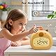 Zilchx Capybara Wecker Kinder, Nachttischwecker mit Nachtlicht für Mädchen Jungen, Kinderwecker mit Digitales LED-Display, Wochenendmodus, Countdown, USB-C, Dekoration für Babyzimmer