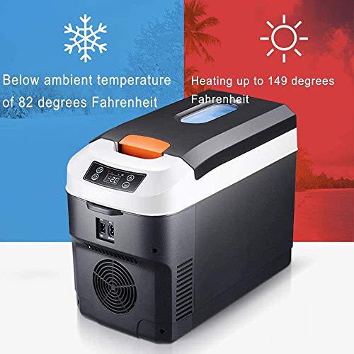 ZRZJBX Frigorifero Congelatore Portatile, 10L Mini...