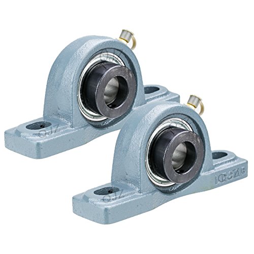2X 3/4 in Pillow Blocks Cast Iron SALP204-12 Mounted Bearing SA204-12G+LP204