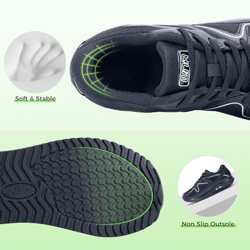 Image of Autper Plantar Fasciitis Shoes Women Walking Arch Support Tennis Casual Athletic Nurse Orthotic Sneakers for Foot Pain Relief