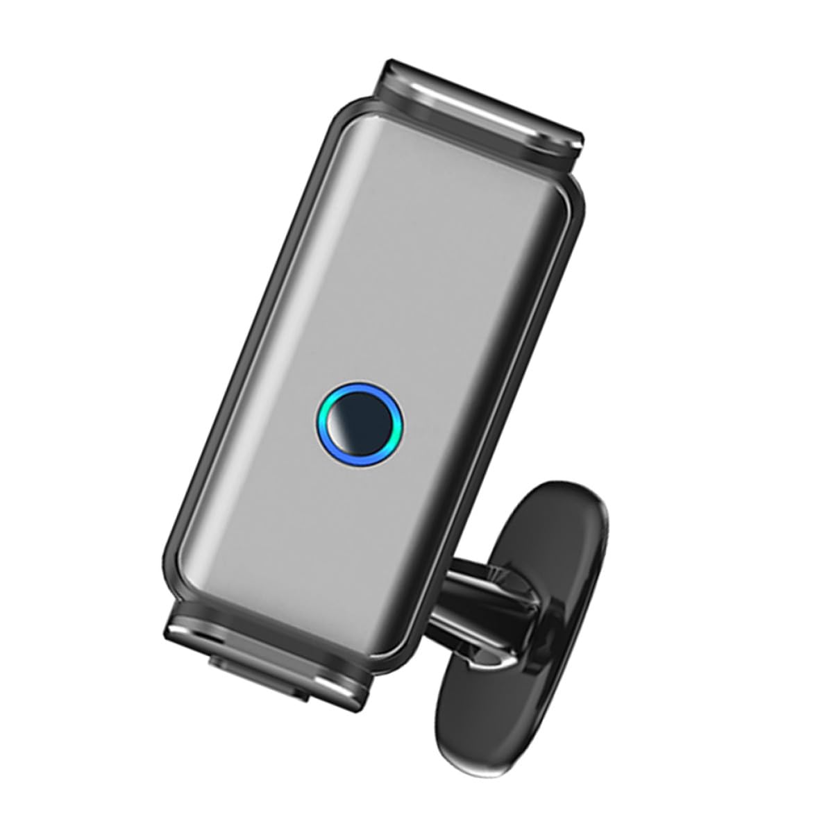 Supporto Telefono Auto Design Auto-bloccante Elettrico, Materiale Abs e Lega di Alluminio, Risparmio Spazio, per Cruscotto e Parabrezza
