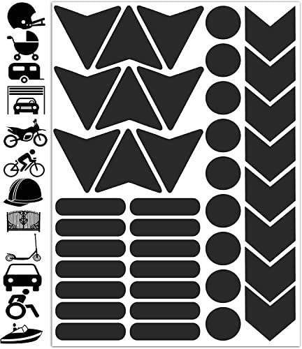 Biomar Labs Reflektierende Aufkleber Set – Reflektoren Vinyl Auto...