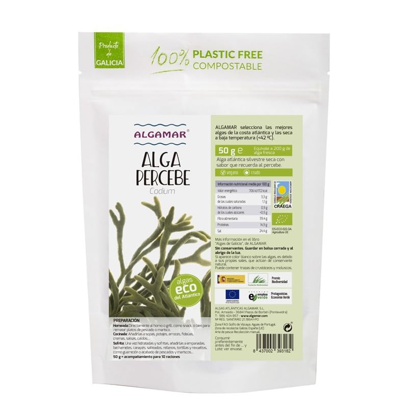 Alga Codium deshidratado BIO 50 Gr