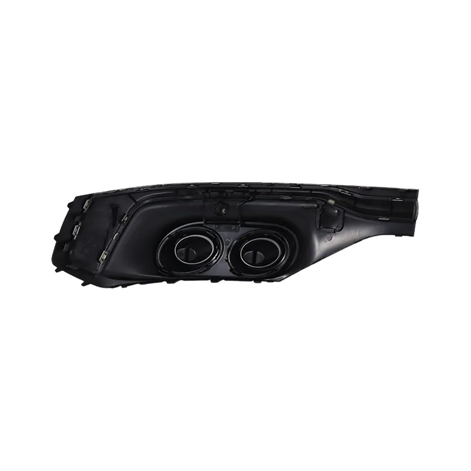 Compatibile for Audi Q5 Sportback 2020-2023 Auto Paraurti posteriore Lip Splitter Diffusore Copertura con punte di scarico Paraurti posteriore Porta di scarico(Black)