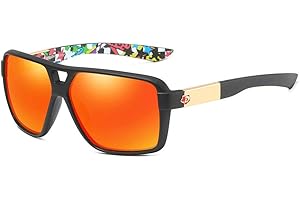 DUBERY D167 Mens Oversized Polarized Sunglasses