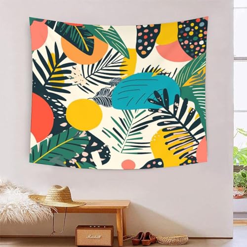 Tapisserie murale feuille 3D pour créer une ambiance nature dans votre chambre