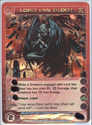 Chaotic Lord Van Bloot Ultra Rare Foil Card Max Speed | Desertcart Brunei