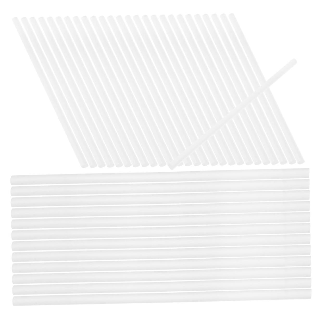 100 Bâtons de Colle Adhésive Thermofusible pour Pistolet à Colle, Résine et Cire Antioxydante, Fonte Rapide Peu de Bulles, pour Bricolage et Projets en Bois et Tissu