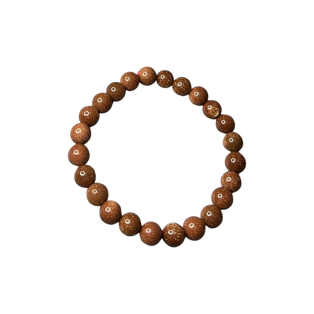 VIE Crystal Bracelet, 8mm, Red Goldstone