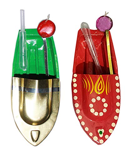 Oddclick Bg Bazzar Gali Classic Putt Putt Steam Toy Boat - Pack Of 2 (Red Naav) (Red+Plain) - 3 Years And Up (B08T8JJYGN) Amazon Price History, Amazon Price Tracker