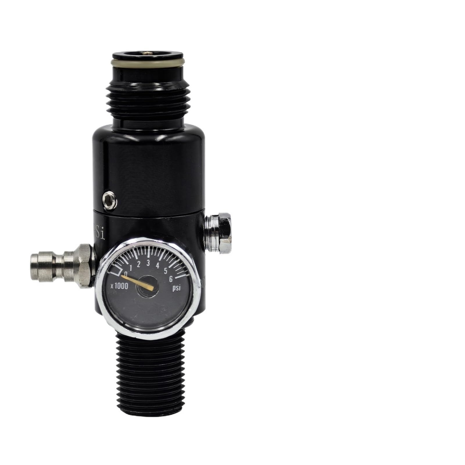 Ndkfat 5-8 3000Psi 1Pcs 4500Psi Cylinder Air Tank Regulator Valve Mountain Climbing Diving Threads M18*1.5 Or 5/8-18Unf Output 800Psi To 3000Psi(5-8 3000Psi)
