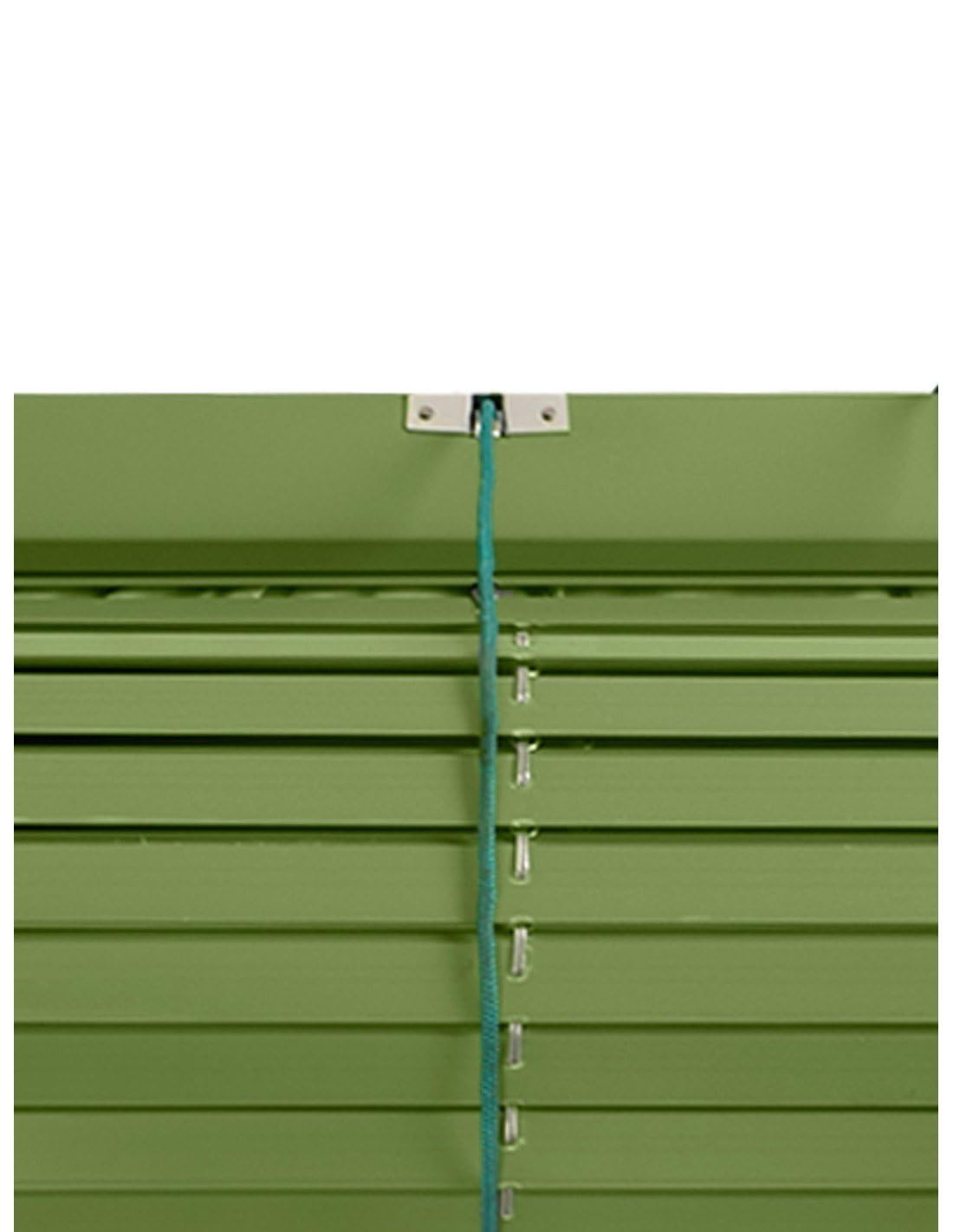 JARDIN202 - Persiana de PVC Alicantina con Polea Metálica | Persiana Enrollable | Estor Enrollable para Ventanas, Puertas, Salón y Cocina | 75 x 120 cm (Gris)