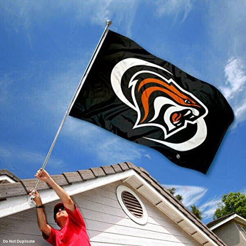 Pacific Tigers Black College Flag - Image 2