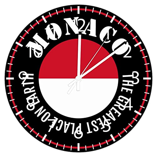 Horloge silencieuse sans tic-tac résolvant les bruits de bureau Monaco - 2