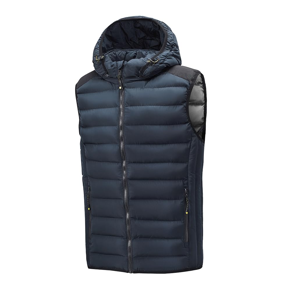 TONY BACKER Gilet Uomo Leggero Autunno Inverno Senza Maniche Giubbotto Smanicato Giacca Senza Maniche Uomo Casual