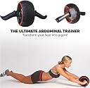 Drumstone 𝟏𝟓 𝐘𝐞𝐚𝐫𝐬 𝐆𝐮𝐚𝐫𝐚𝐧𝐭𝐞𝐞 Ab Wheel Roller for Beginners, Unisex Rebound Abdominal Exercise Wheel with Resistance Bands, Perfect for Home Gym Core Workouts & Fitness Training gallery image