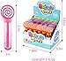 Kyrieval 24 pcs Mini Bubble Wand Set 4 Colors Party Favors Toy for Kids Birthday Party Gift