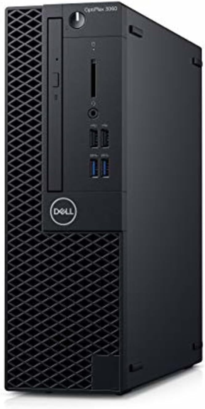 Dell Optiplex 3060 SFF Desktop | Core i5-8500 - 256GB SSD Hard Drive - 8GB RAM | 6 cores @ 4.1 GHz Win 11 Home Black (Renewed)