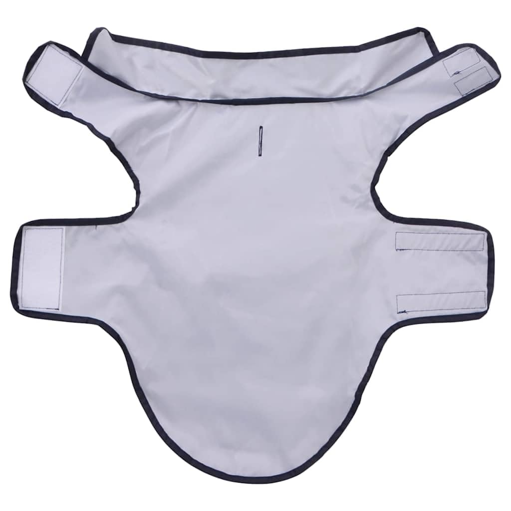 Cappotto impermeabile per cani in poliestere, blu navy, S, con strisce riflettenti, antivento, impermeabile, traspirante, per autunno, inverno, outdoor, gassa, protezione asciutta e calda