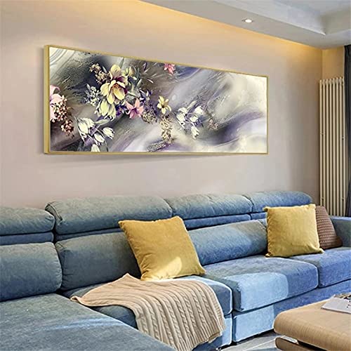Affiche moderne bouquet de fleurs pour habiller un grand mur