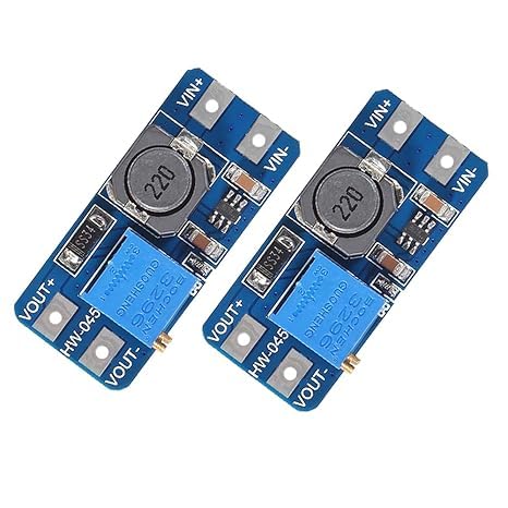 MT3608 DC-DC Step-Up Voltage Booster Converter Module, 2V–24V Input to 5V–28V Output, Up to 2A Output PACK OF 2-image-8