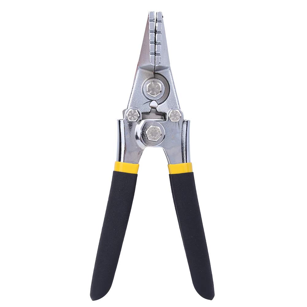 SANON Outils de Tôlerie Pince à Sertir Multifonctionnelle de 6 Pouces Outil de Cintrage à La Main pour Ancienne Plieuse Droite