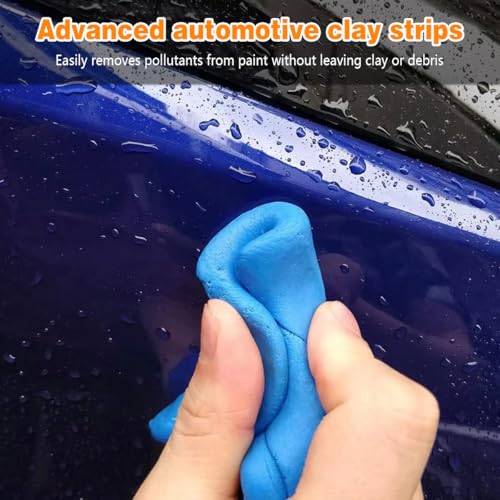 Adunsiaoto 3 Stücke Cleaning Clay Car Clay Bar, Auto Reinigung Und Detailing Magic Clays Bar, Automotive Cleanings Clay, Auto Reinigungs Ton Zum Polieren Waschen Wachsen Und Entstauben Autoteiles