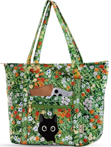 Miss Adola Quilted Laptop Tote