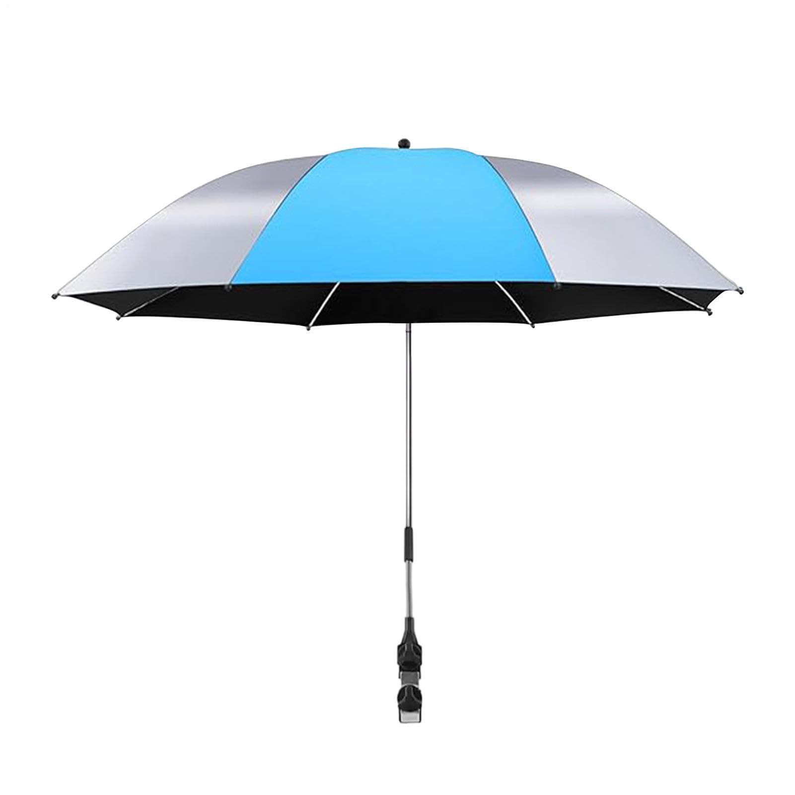 Parasol na krzesło z zaciskiem Regulowany daszek przeciwsłoneczny mocowany | Zewnętrzny parasol przeciwsłoneczny z zaciskiem wakacje na plaży, patio, ogród, podwórko, na świeżym powietrzu,