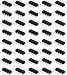 RGBZONE 40 Pcs 4 Pin Male to Male Connector for 3528 5050 RGB LED Strip Lights